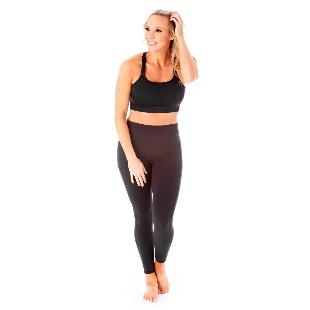 YWDJ Nursing Bras Women Elasticity Breathable Sports Bra Beautiful Back  Fitness Yoga Vest Black S 
