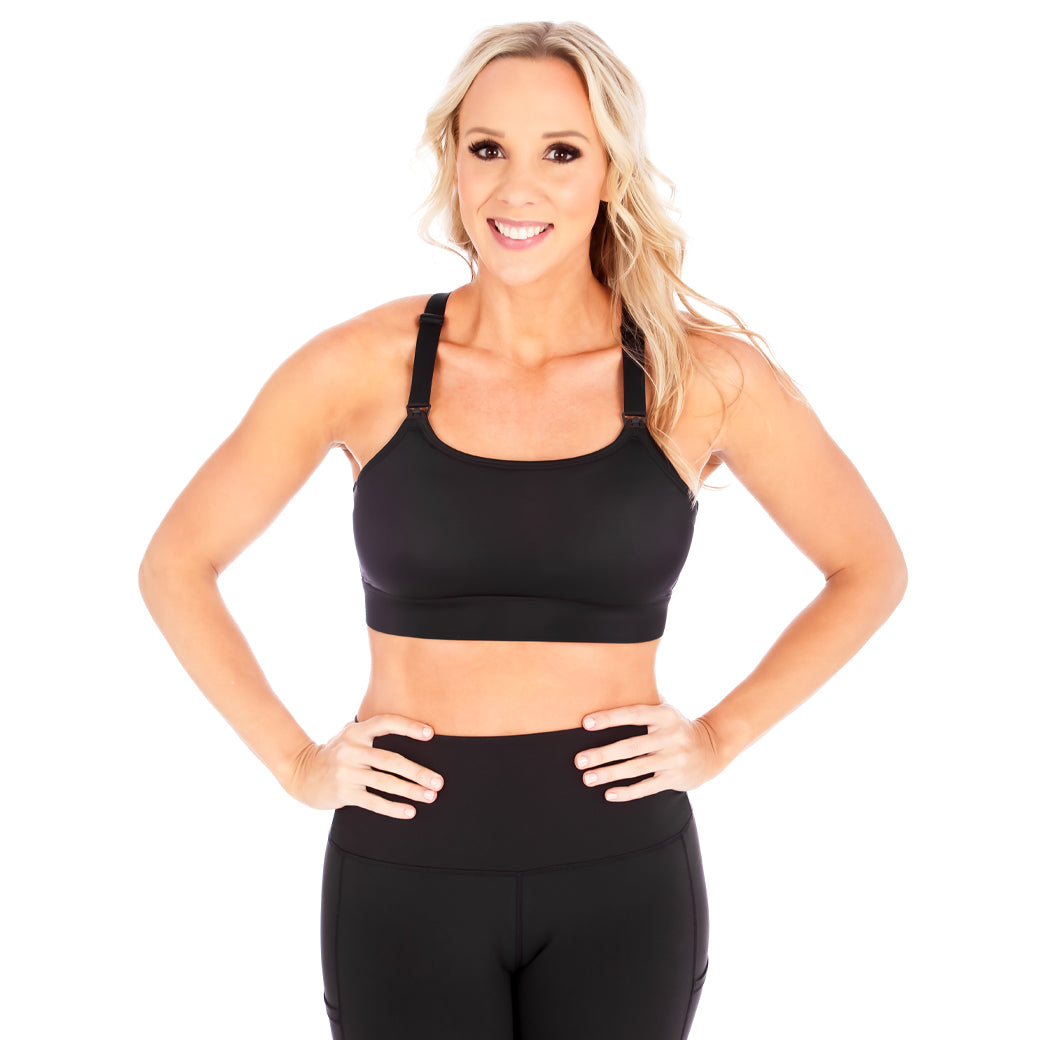 Strappy Back 2.0 Nursing Sports Bra Love and Fit