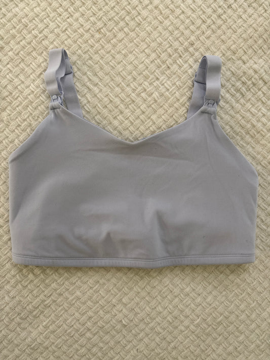 #16 - Sample Sale - Cadence Nursing & Pumping Bra (Condition GOOD) - Ice Blue - FINAL SALE