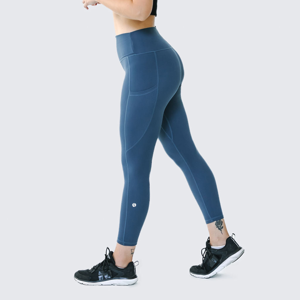 25" Guardian Evolve Leggings - Navy Bloom (Final Sale)