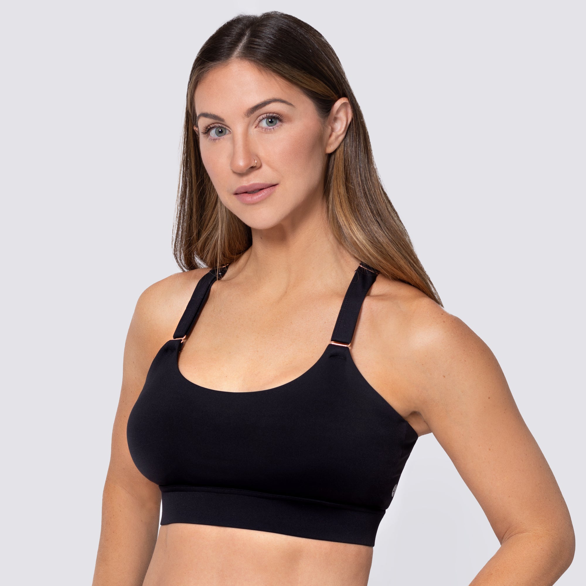 Strappy Sports Bra - Goldilocked  Sports bra, Strappy sports bras