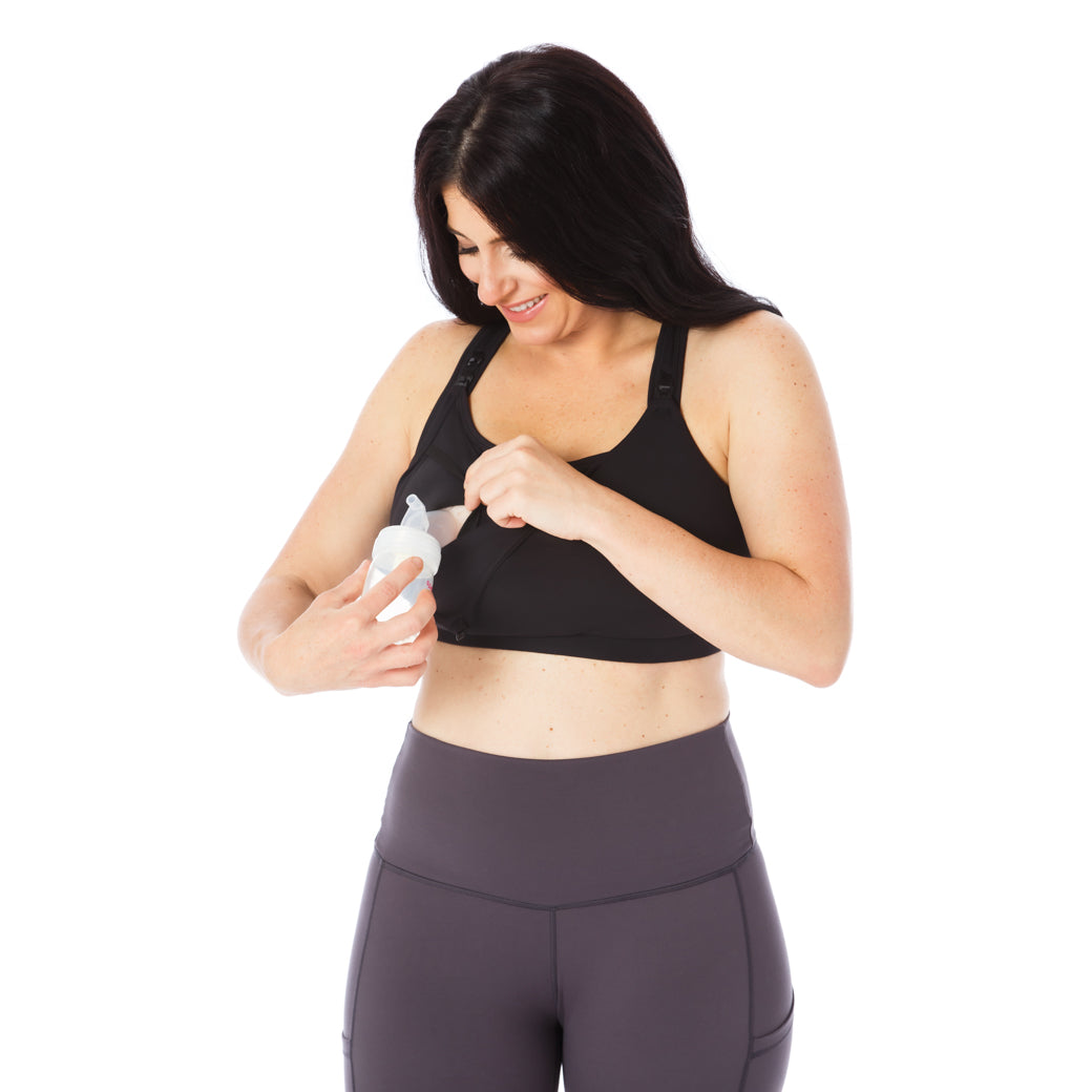 iLoveSIA 3PACK Nursing & Pumping Bra All in One Hands Free Pumping
